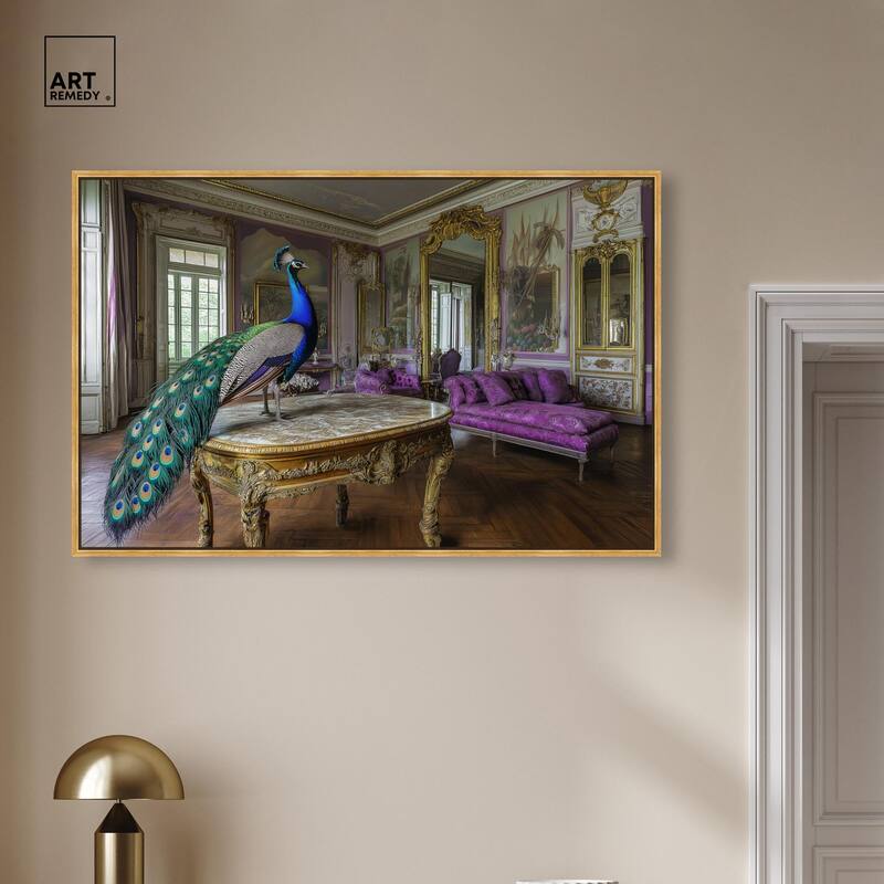 Royal Plumage Canvas by Art Remedy