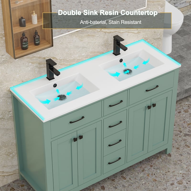 Sink Bathroom Vanity with Counter top Set