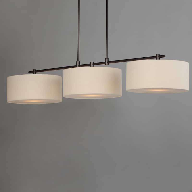 Maxim 10017OM Bongo 3 Light 60" Wide Linear Pendant