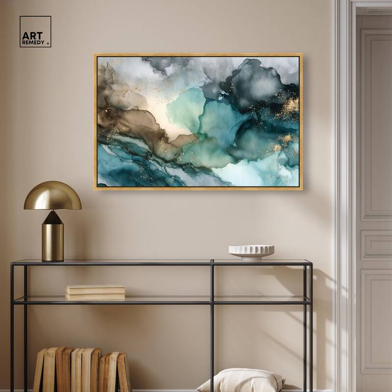 Veiled Inlet Canvas by Art Remedy