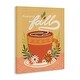 preview thumbnail 3 of 8, Stupell Autumnal Mug & Flowers Canvas Wall Art Design By Brandi Powell
