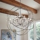 preview thumbnail 9 of 15, 18-light Orb Design 43" Chandelier With Clear Crystals