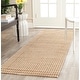 preview thumbnail 1 of 4, SAFAVIEH Handmade Natural Fiber Kaarin Jute Rug 2' x 6' Runner - Ivory/Beige - Runner