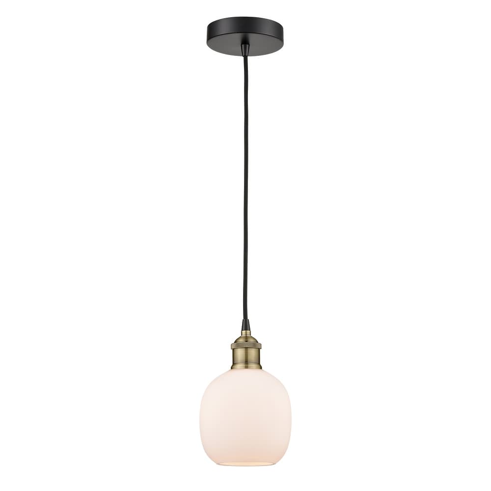 Innovations Lighting Belfast - 1 Light 6" Cord Hung Mini Pendant.