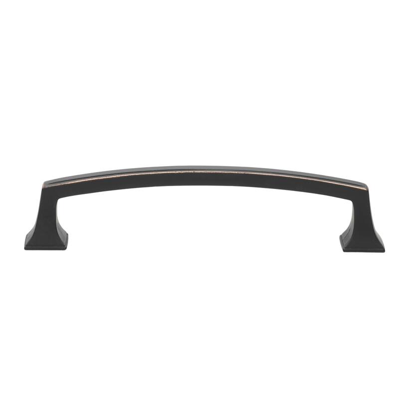 GlideRite 5-inch CC Deco Base Oil Rubbed Bronze Cabinet Hardware Drawer Pulls (Pack of 10 or 25)