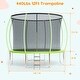 preview thumbnail 35 of 68, 10/12/14/16 FT Outdoor Trampoline Bounce Combo W/Closure Net