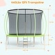 preview thumbnail 17 of 16, 12FT Trampoline, Recreational Trampolines with Enclosure Net and Ladder