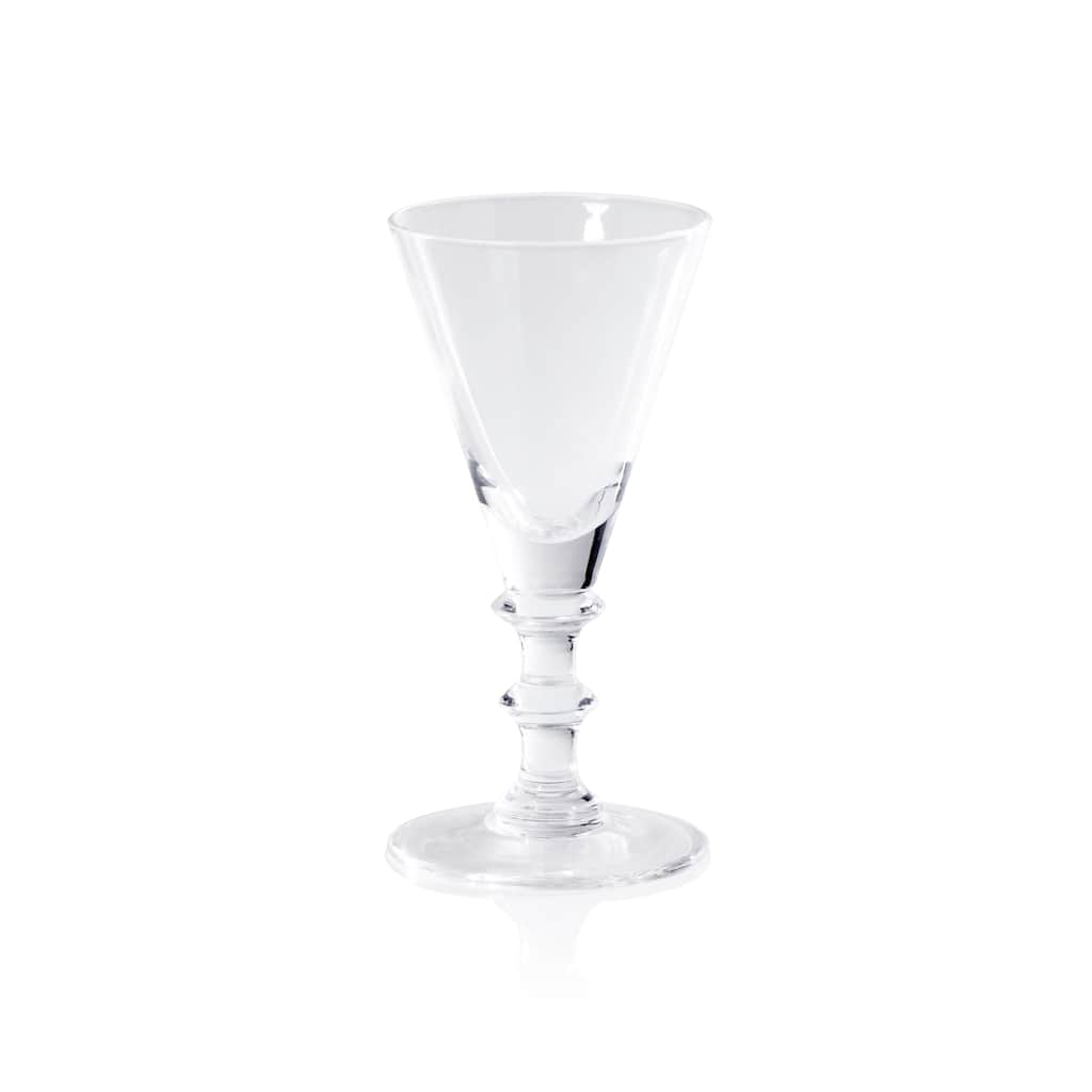 Lorraine 6-Piece Set Vintage Glass Cordial