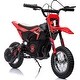 preview thumbnail 15 of 19, 24V Ride on Motorcycle for Kids Red