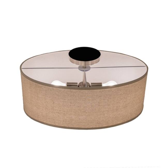 Meyda Tiffany 245492 Cilindro Southland 2 Light 24" Wide Semi-Flush