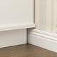 preview thumbnail 5 of 11, 63"W 18 Shoe Cubbies Shoe Bench Shoe Cabinet Wide Hall Tree With Hooks
