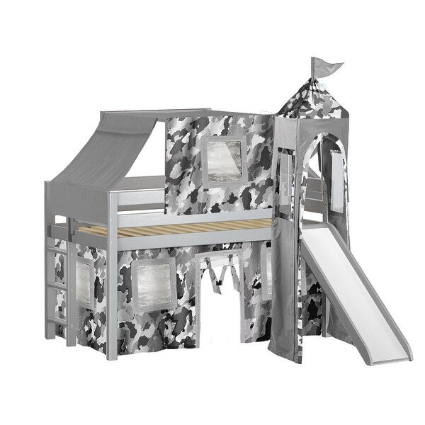 jackpot castle low loft bed