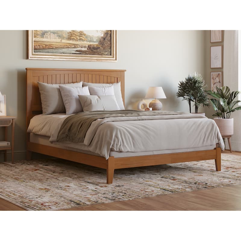 AFI, Nantucket Solid Wood Low Profile Platform Bed