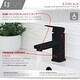 preview thumbnail 6 of 34, Single Hole 1-Handle Bathroom Faucet - Faucet Height: 6" | Spout Height: 2 11/16"