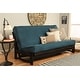 preview thumbnail 2 of 36, Somette Full-size Futon Cover (Mattress and Frame not included) - Full Blue