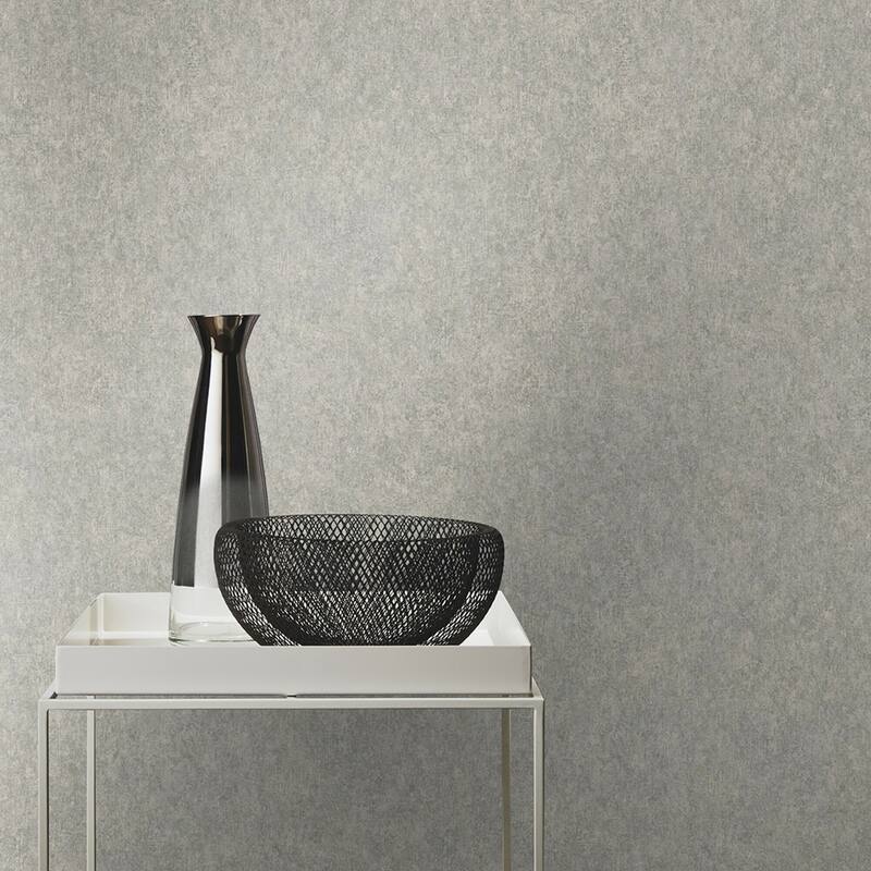 Advantage Genki Grey Distressed Wallpaper - 20.9in x 396in x 0.025in - 20.9in x 396in x 0.025in