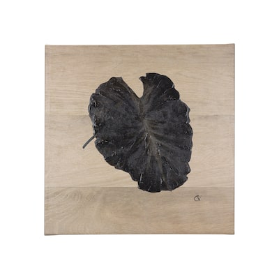 Tropical Leaf III (30 x 30) Canvas Art Print