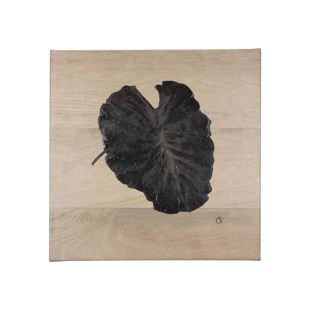 Tropical Leaf III (30 x 30) Canvas Art Print