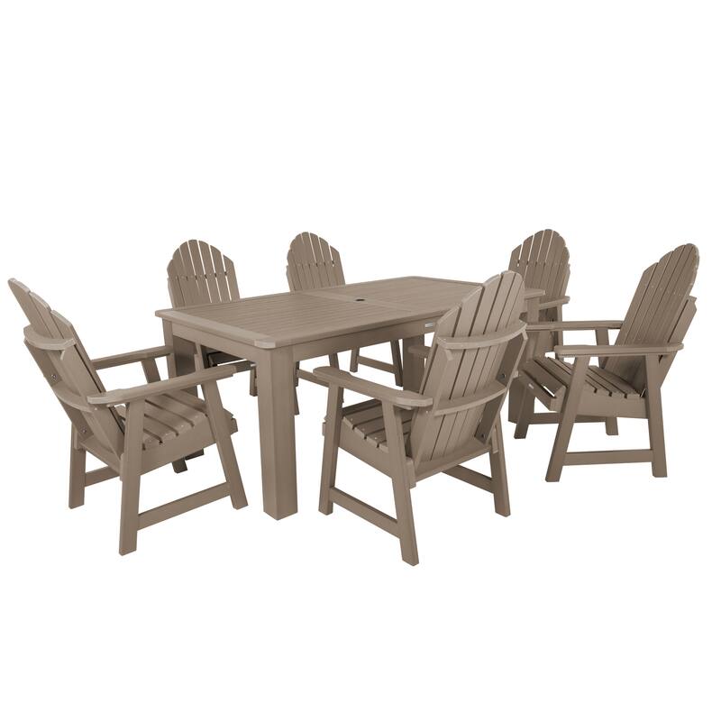 Hamilton 7-piece Outdoor Dining Set - 42" x 72" Table, Dining-height