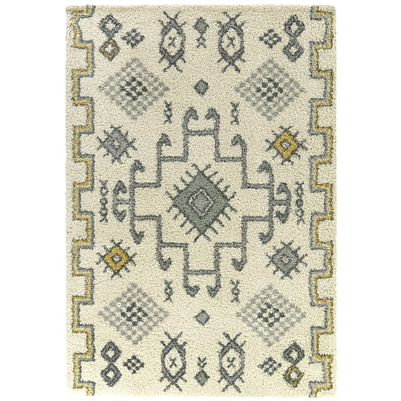 Felipe Southwestern Shag Area Rug