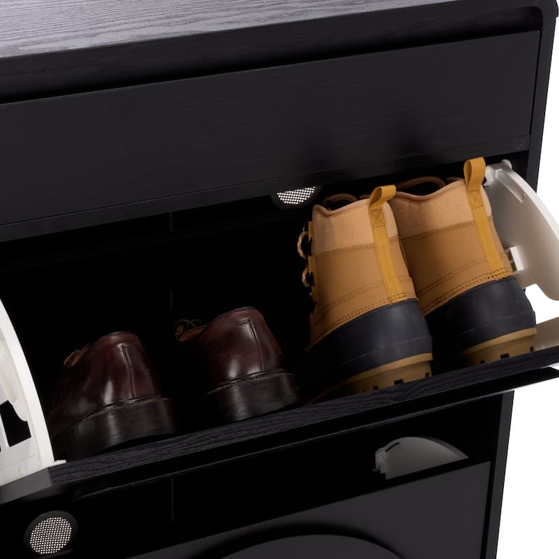 SAFAVIEH Home Willam Shoe Rack - 9"W x 24"D x 41"H