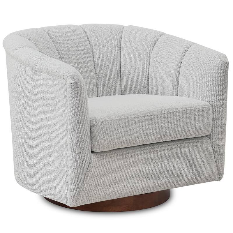 Fabric 360°Swivel Accent Chair