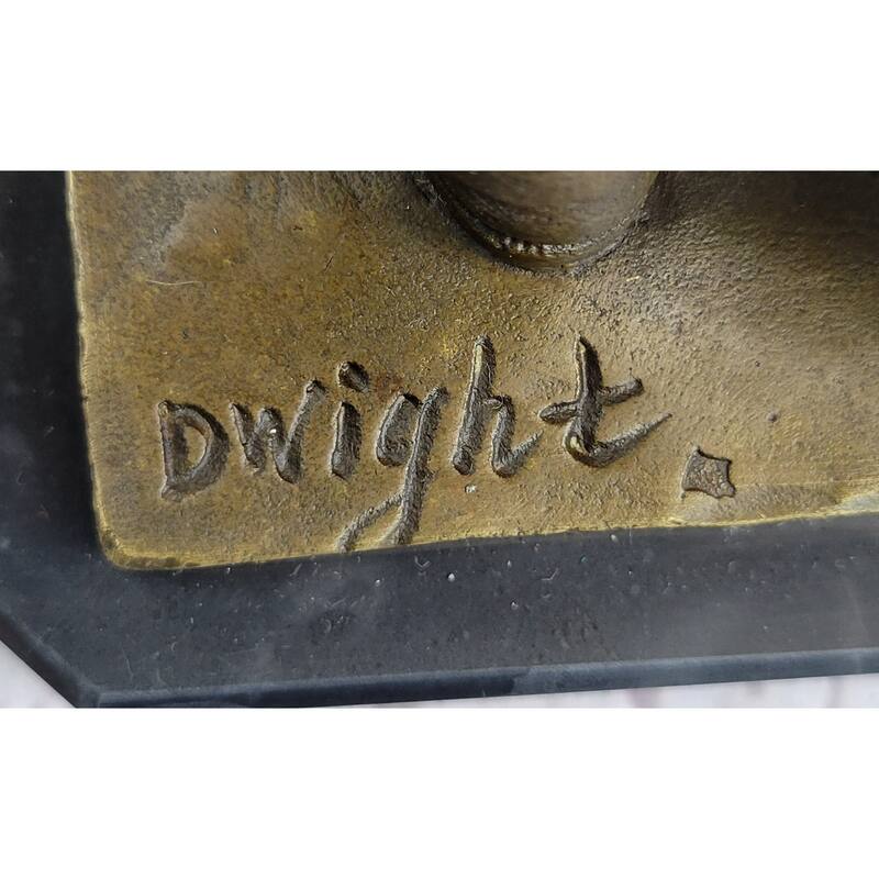 Hot Cast Saxophone Player Bronze Sculpture Marble Base Figurine Figure Home Deco