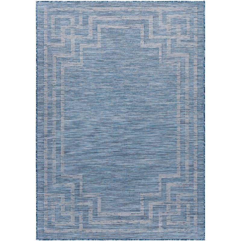 Livabliss Esana Traditional Border Outdoor Area Rug
