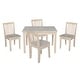 preview thumbnail 12 of 22, Juvenile Mission Table and Chair Set - 3 Piece Unfinished 5 Piece Set