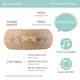 preview thumbnail 3 of 3, The Peanutshell Wooden Crib Mobile Set with Arm, Music Box and Western Woods Baby Mobile