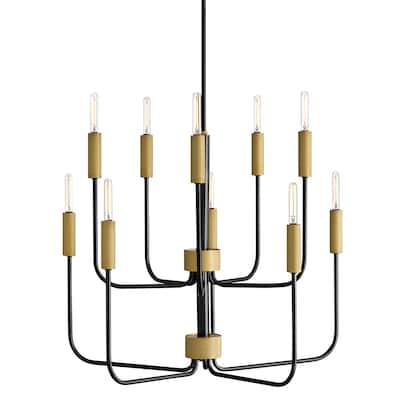 Lark 83636 Austen 10 Light 30" Wide Candle Style Chandelier