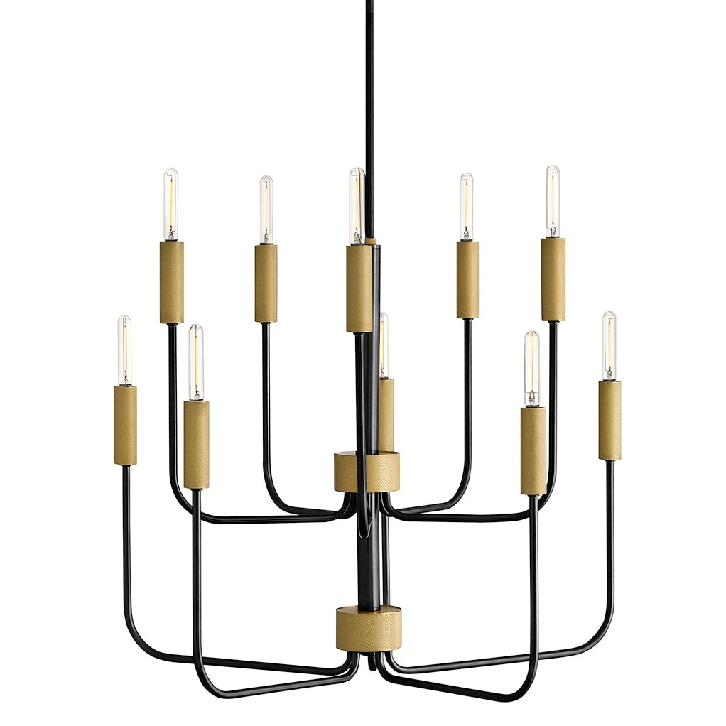 Lark 83636 Austen 10 Light 30" Wide Candle Style Chandelier