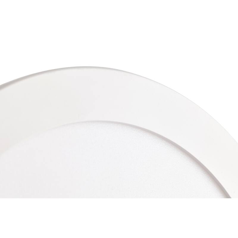 White Round Flat 3000K 4000K 5000K Integrated LED Flush Mount Ceiling Light Disk Light for Hallway Living Room