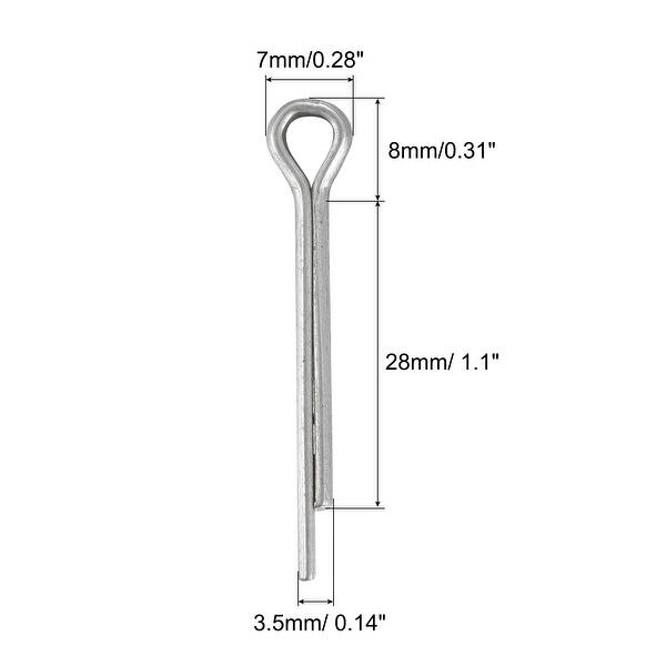 Split Cotter Pin, Carbon Steel Clips Fastener Fitting for Automotive