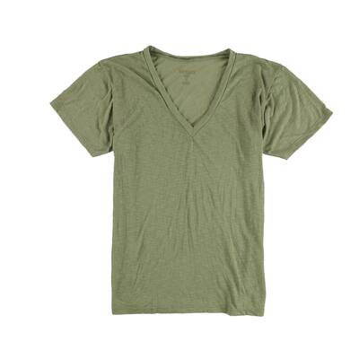 WESSEX Womens Heathered Basic T-Shirt,, Green, Medium