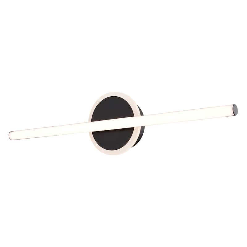 Vaxcel Lighting W0491 Whittier 24" Wide LED Bath Bar - Matte Black