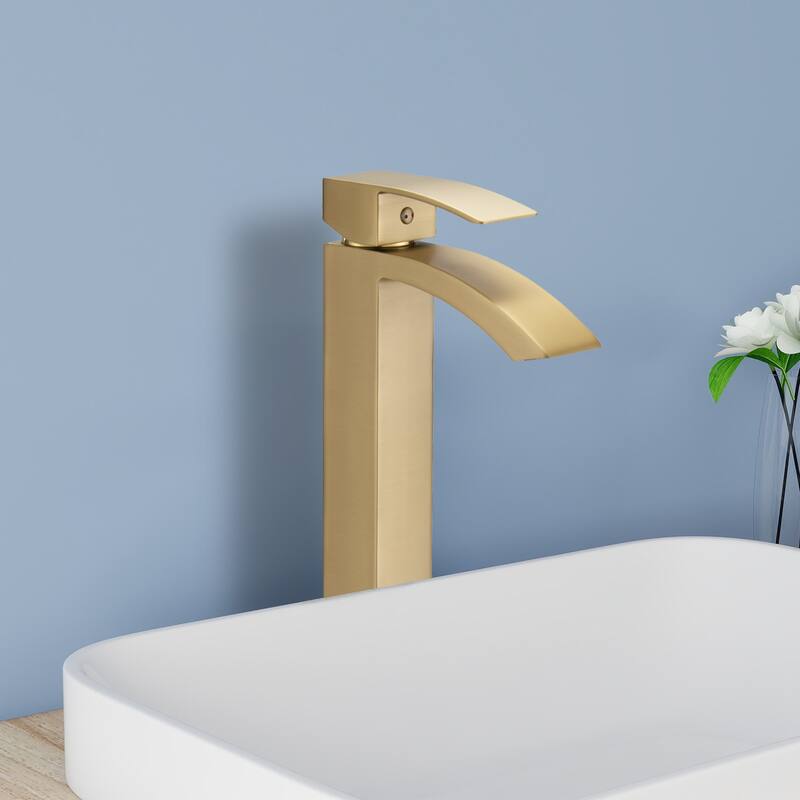 Topcraft Single Handle Modern Bathroom Faucet