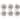 Abode Homewares Desert Succulent NewWave Melamine Salad Plate - Cream - 8.5" - Set of 6