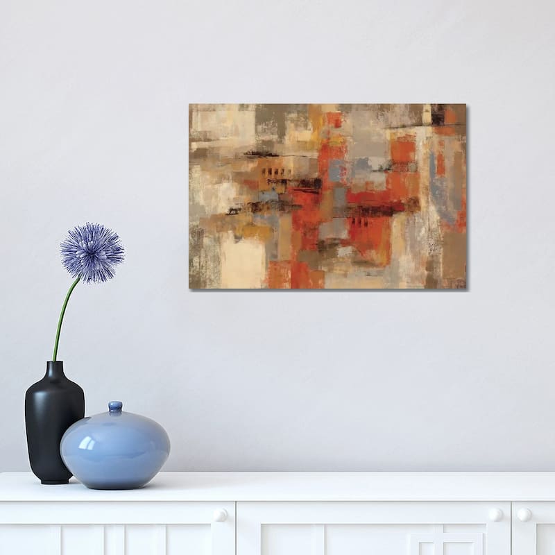 iCanvas "City Wall" by Silvia Vassileva Canvas Print - 12x18x1.5