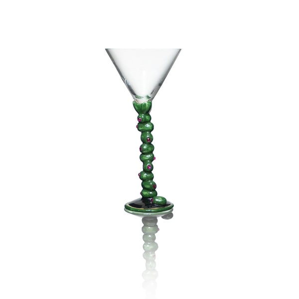 Heather Goldminc Blue Sky Clayworks Classtini Martini Glass