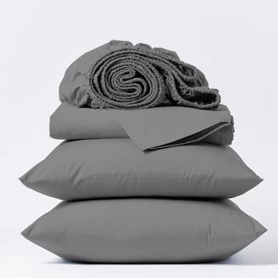 Purity Home 400TC 100% Cotton Long Staple Ultra-soft Percale Sheet Set