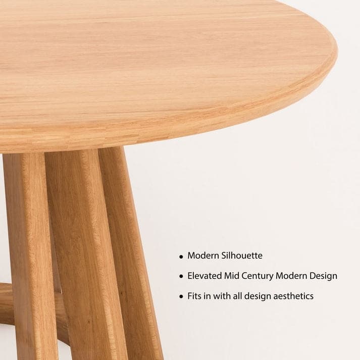 Andre Small Round 39" Bistro Dining Table By Aria-Home - N/A