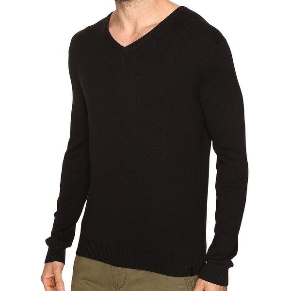 calvin klein men's v neck sweater