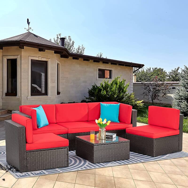 Futzca 6 Piece Small Patio Furniture Sets On Sale Bed Bath & Beyond