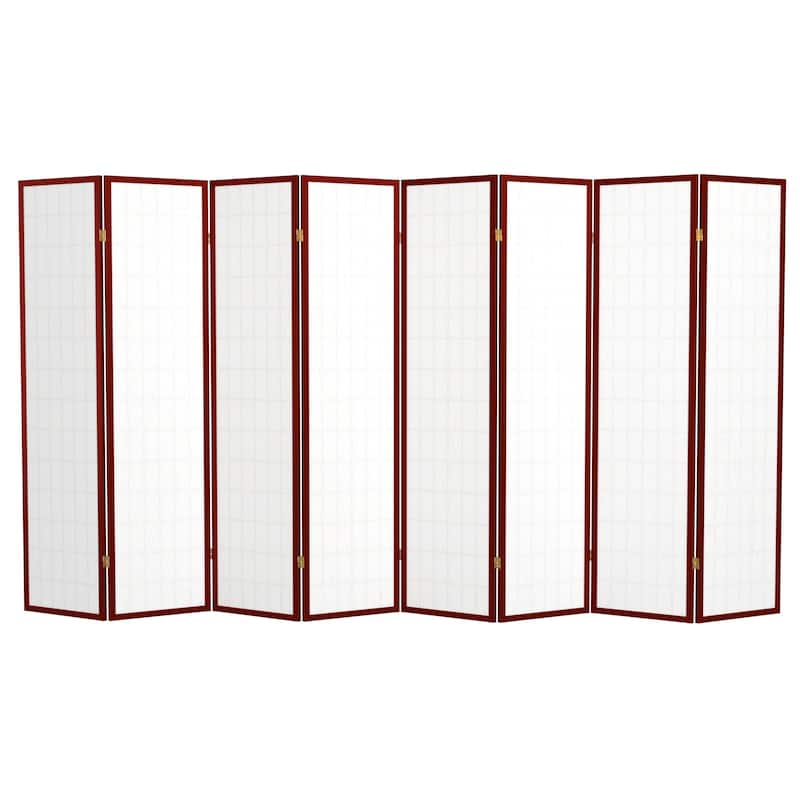 Wood and Rice Paper Windowpane Shoji Screen (China)