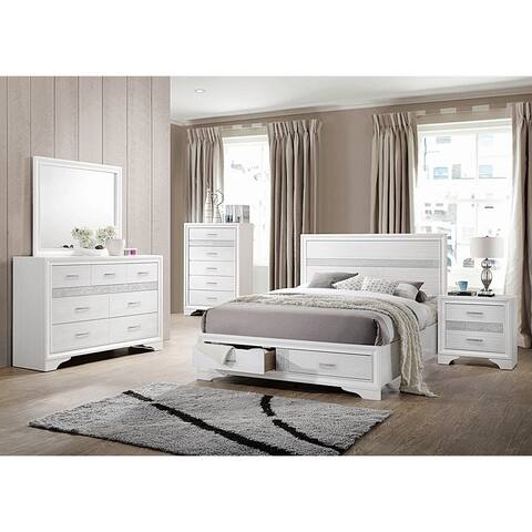 Corbin 3-piece Storage Bedroom Set with Dresser