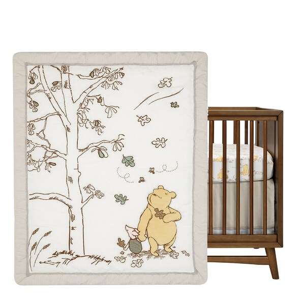 Winnie the pooh deals crib bed set