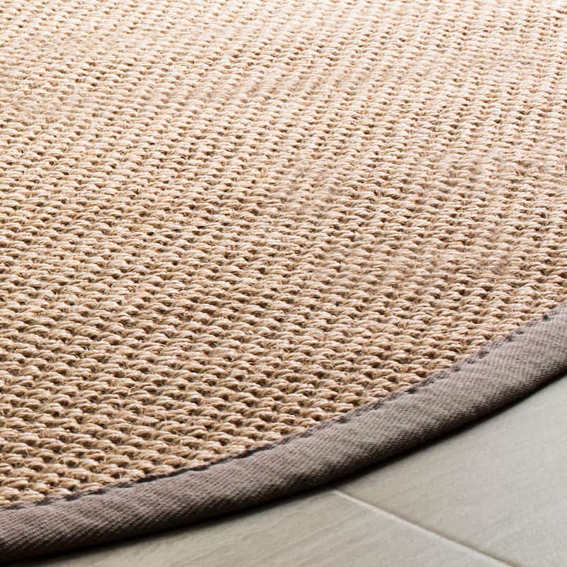 SAFAVIEH Natural Fiber Venus Casual Border Sisal Rug