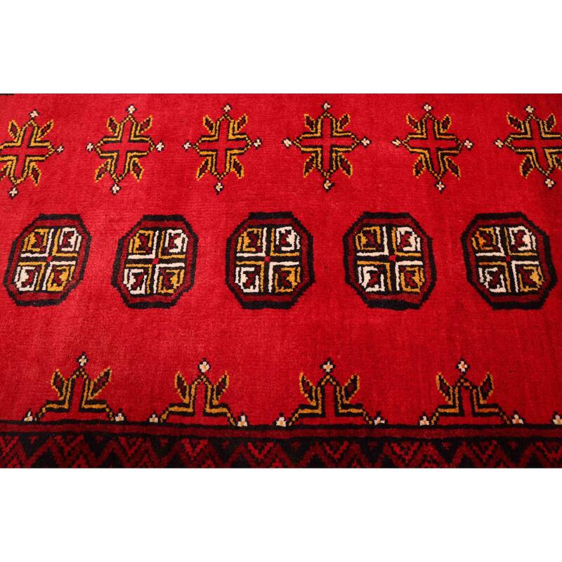 ECARPETGALLERY Hand-knotted Khal Mohammadi Red Wool Rug - 8'2 x 10'9