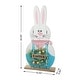 preview thumbnail 22 of 50, Glitzhome Easter Wooden Bunny Porch Decor Standing Rabbit Sign Decoration